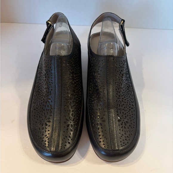 Easy Spirit Dawn black leather lightweight sling back mules size 8 WW NWOT - Picture 11 of 11